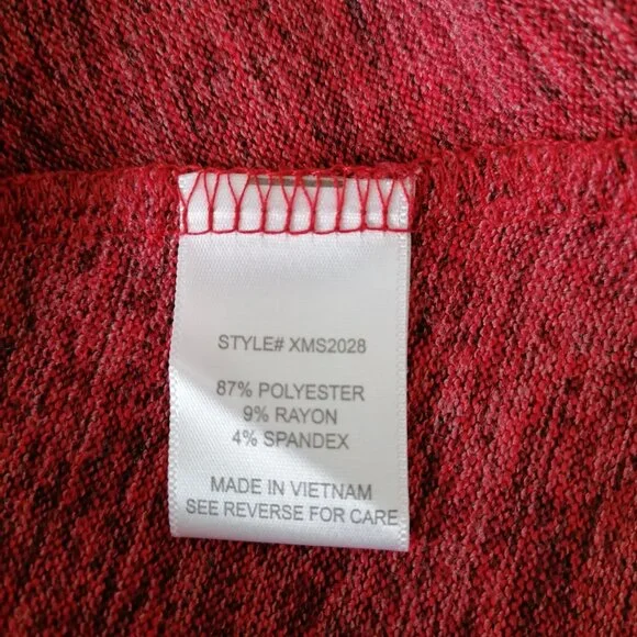 NWT Always Indigo Womens Red Short Sleeve Whimsigoth Sheath Dress Plus Size 1X - Picture 6 of 7